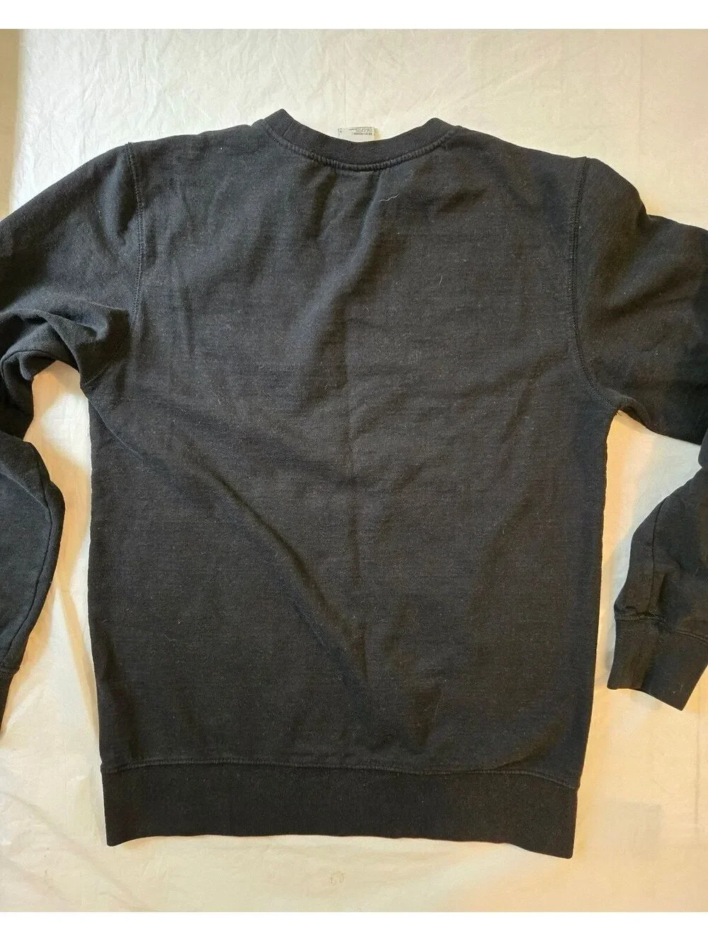 The North Face Black Long Sleeve Shirt Men's Small Cotton Blend Outdoor Tee